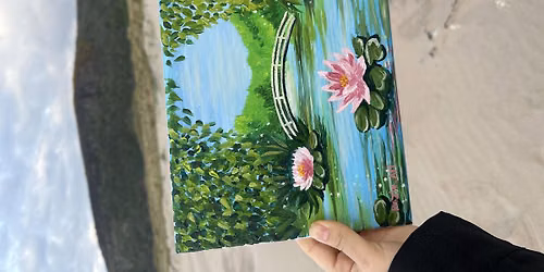 Blue Water Lilies Workshop