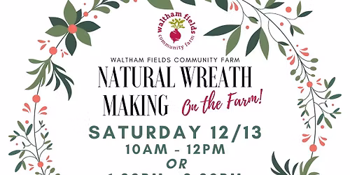 Natural Wreath Making on the Farm