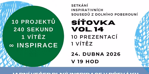 S\u00ed\u0165ovka vol. 14 - Setk\u00e1n\u00ed  inspirativn\u00edch soused\u016f od Berounky