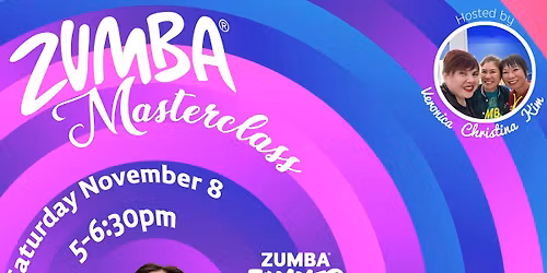 ZUMBA\u00ae MASTERCLASS with ZJ\u2122 JJ KIM [REDWOOD CITY]