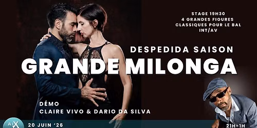 Stage + Milonga despedida + d\u00e9mo!!! 