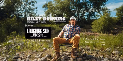 Riley Downing ft. Sam Hall & Kit Pines LIVE at Laughing Sun Brewing