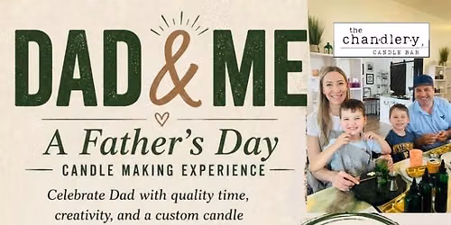 Dads and Donuts Father\u2019s Day Candle Making Expereince