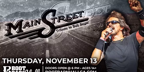 Mainstreet: Bob Seger Tribute