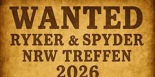 Ryker & Spyder NRW Treffen 2026