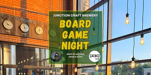 Board Game Night @ Junction Craft Brewery in the Junction