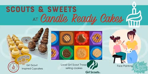 Scouts & Sweets @ Candle Ready Cakes