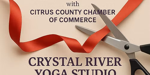 Ribbon Cutting Ceremony at Crystal River Yoga