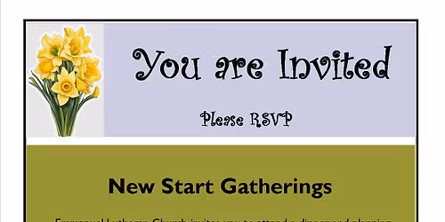 New Start Gatherings