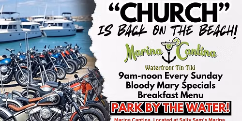 Sunday church Fort Myers Beach 