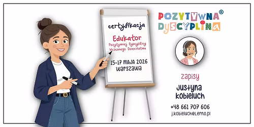 CERTYFIKACJA na Edukatora Pozytywnej Dyscypliny WCZESNEGO DZIECI\u0143STWA (ECE)