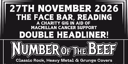 Live @ The Face Bar, Reading - Number Of The Beef, Nailed + The Millennium Dome Appreciation Society