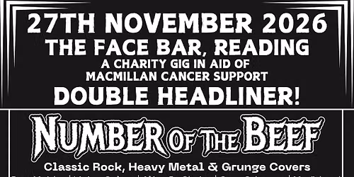 Live @ The Face Bar, Reading - Number Of The Beef, Nailed + The Millennium Dome Appreciation Society