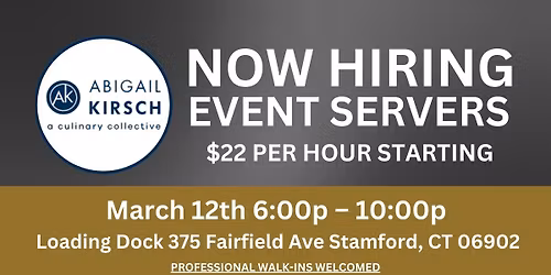 Abigail Kirsch Hiring Event