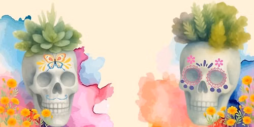 Sugar Skull Planters