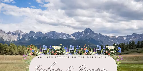 Dylan Huss & Ryann Briggs - Wedding 2026