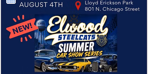 Elwood Steelcats Summer Car Show Series - National Night Out