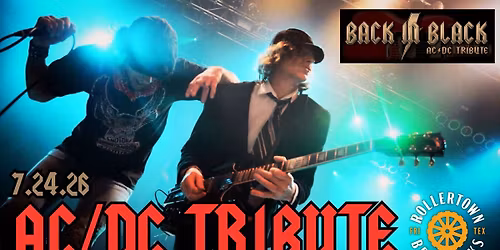 Back in Black \u2013 AC\/DC Tribute Live in The Backyard