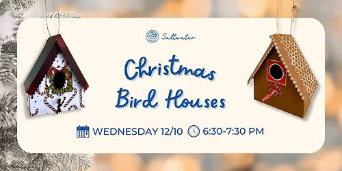 Christmas Bird Houses