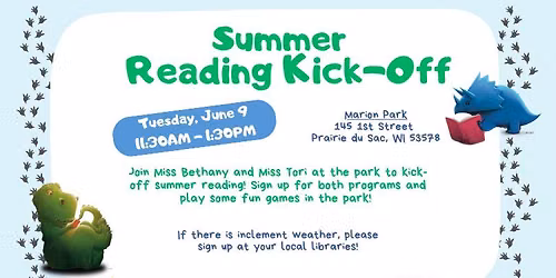 Summer Reading Kick-Off