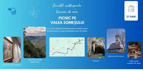 Excursie Picnic pe Valea Somes\u0326ului