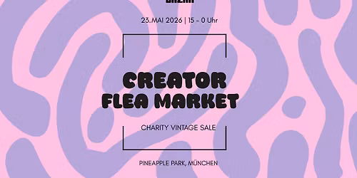 Creator Flea Market - Charity Vintage Sale
