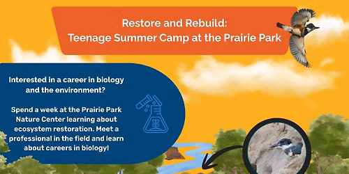 Restore and Rebuild: Teenage Summer Camp at the Praire Park