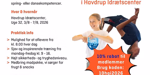 Spring-Danse Camp uge 32