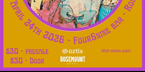 Jimi hendrix The Australian Tribute featuring Lindsay Wells four5nine bar