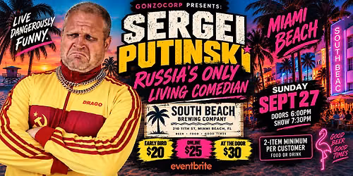 Sergei Putinski - Russia's Only Living Comedian