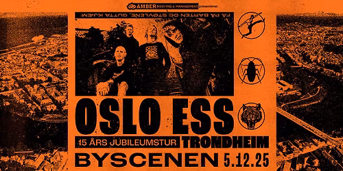 Oslo Ess (Elektrisk + Akustisk) \/\/ Byscenen, Trondheim (f\u00e5 billetter)