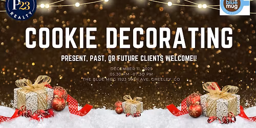 Cookie Decorating and Coffee