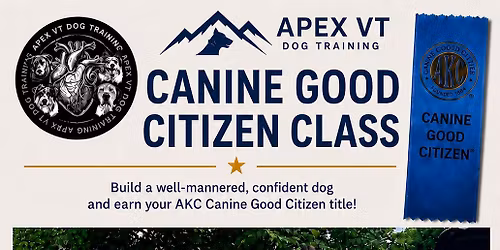 APEX: Canine Good Citizen Class and Test