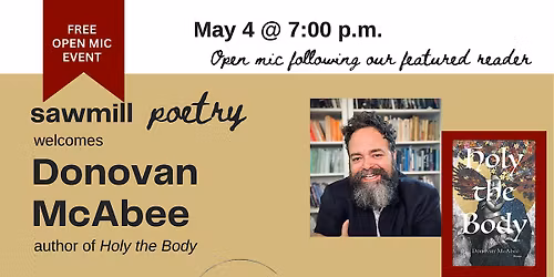 May Featured Poet: Donovan McAbee