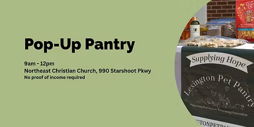 Pup-Up Pantry