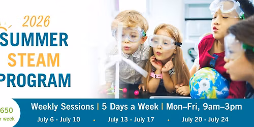 RSM Newton Summer STEAM Program. July 13-17
