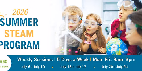 RSM Newton Summer STEAM Program. July 13-17