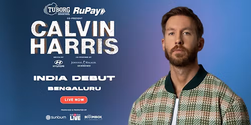 CALVIN HARRIS - Live in Bengaluru