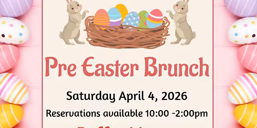 Pre Easter Brunch Buffet