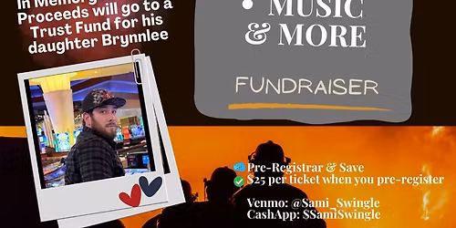 Dustin Eyerman Memorial Benefit 