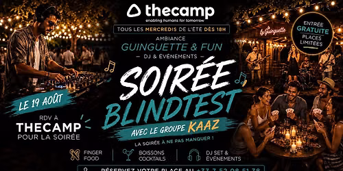 \u00c9V\u00c9NEMENT I Soir\u00e9e Trendy avec le groupe KAAZ ! \ud83c\udfb6