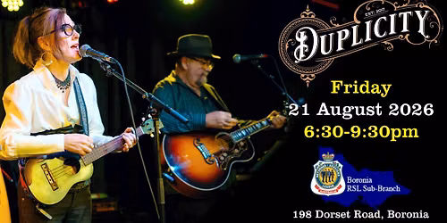 Duplicity at Boronia RSL