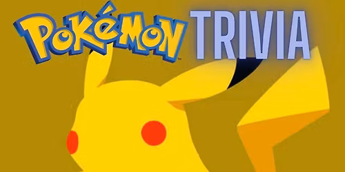 Pok\u00e9mon Trivia