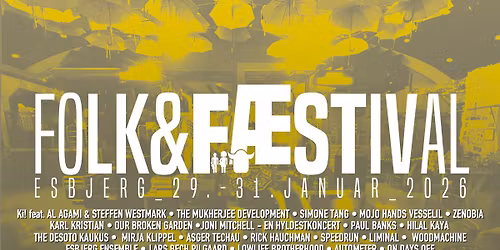FOLK & F\u00c6STIVAL 2026 (29.-31. jan.)