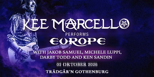 KEE MARCELLO - 2 OKTOBER - TR\u00c4DG\u00c5RN