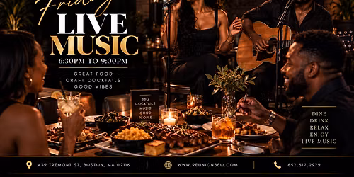 Friday Live Music & Dinner