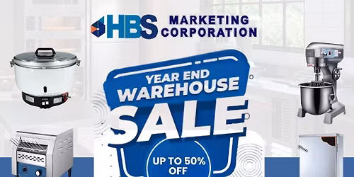Year End Warehouse Sale 2025
