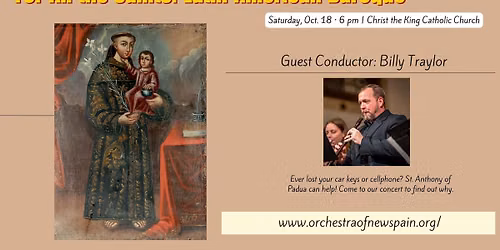 Season Opener: For All the Saints: Latin American Baroque 