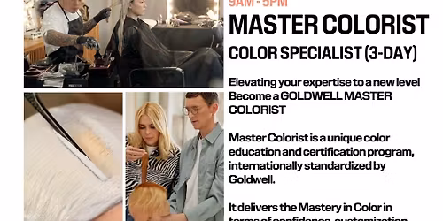 Master Colorist Color Specialist (3-Day)