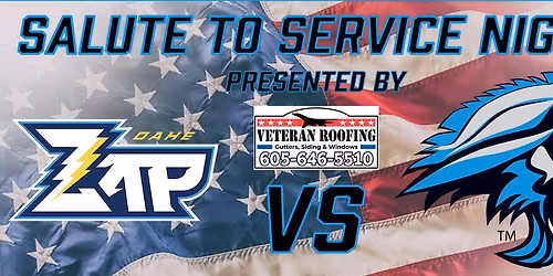 Salute to Service Night by Veteran Roofing
